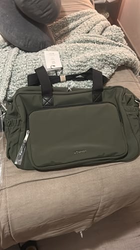 Customer photo review of Bolso Maternal Nylon
