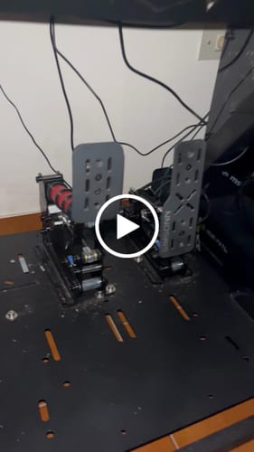 Customer video review of Simsonn Pro Plus Pedal Upgrade Hydraulic Pedal Set Black