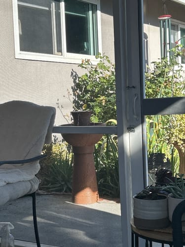Customer photo review of Two Button Fountain Pump and Battery Compartment - no connection port
