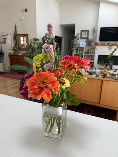 Customer photo review of Hanataba Pearly Silver – Bouquet Twister