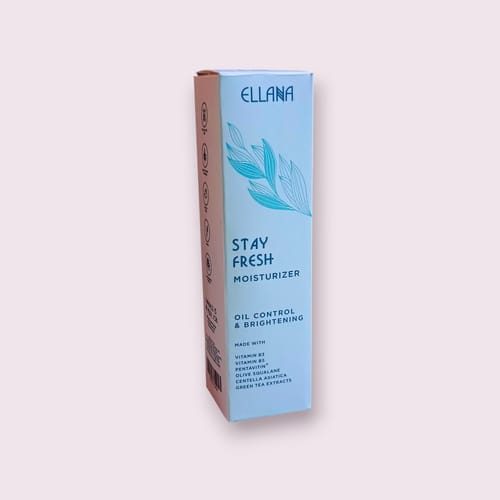 Customer photo review of Stay Fresh Moisturizer Controls Oil and Brightens