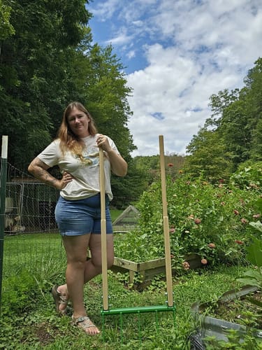 Customer photo review of The Wren Treadlite Broadfork