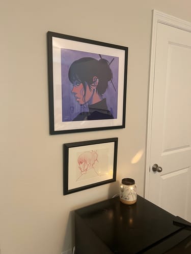 Customer photo review of Yoru Hana - Limited Edition Print