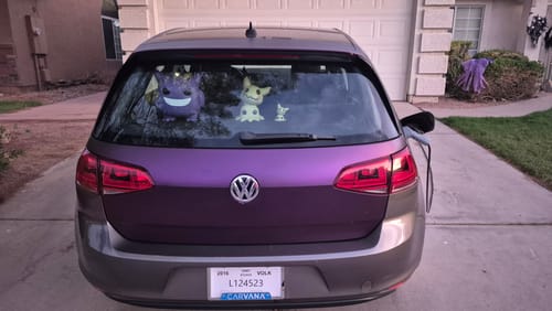 Demetri C. review of Matte Russian Violet Vinyl Wrap image 1 out of 1