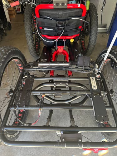 Customer photo review of Twin Tube Battery Mount