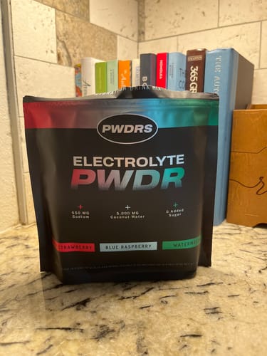 Customer photo review of ELECTROLYTE PWDR