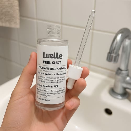 Customer photo review of Peel Shot Glow Rice