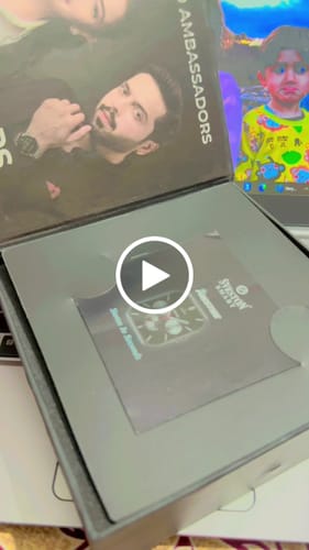 Customer video review of Prestige Chain Smartwatch + Silicon Strap