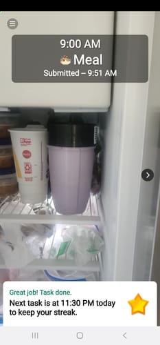 Customer photo review of Gourmet Whey Protein Powders