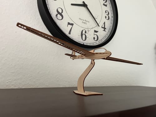 Customer photo review of ASK 13 Deko Flugzeugmodell Bausatz | Pure Planes