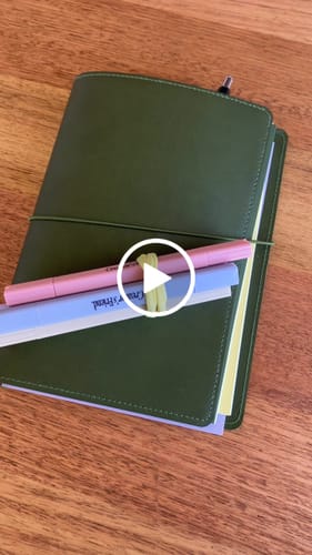 Customer video review of Planners Starter Kit- 'DAINTREE'