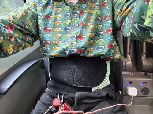 Customer photo review of Lumbowrap® - The Complete Hip & Lower Back Wrap For Easier Walking & Standing (Spinal Stenosis, Sciatica, Lower Back Pain)