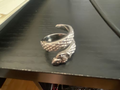 Customer photo review of UPGRADED SLIME RING