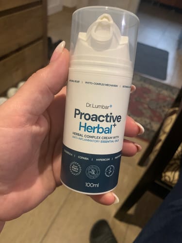 Customer photo review of Proactive Herbal+ Speciális Gyógynövény Krém Izmokra, Ízületekre, Talpi Bőnyére