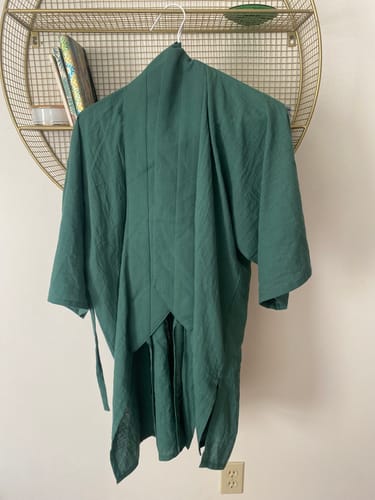 Customer photo review of Xiao Man 小满 Little Delights Ming Commoner's Men & Unisex Cotton Cross Collar Top