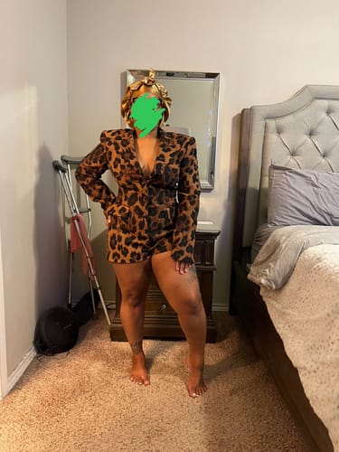 Customer photo review of Suiting Blazer Romper
