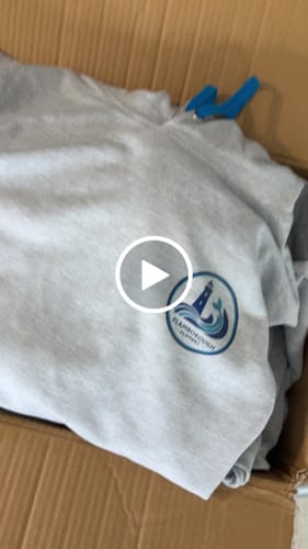 Customer video review of Varsity hoodie