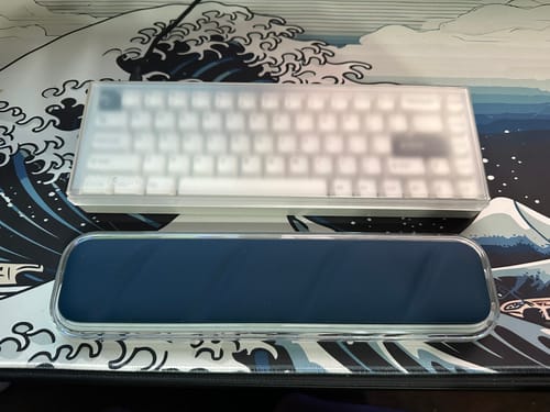 Customer photo review of Melgeek AIRBAR ELEMENTO Wrist Rest