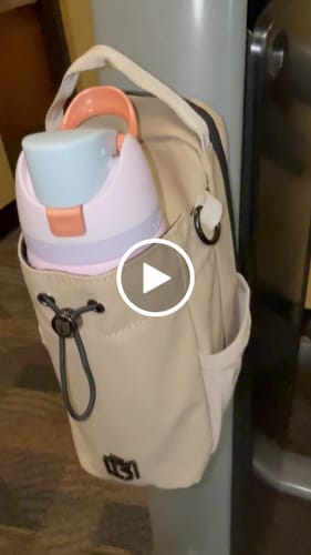 Customer video review of MAGNETIC BOTTLE BAG