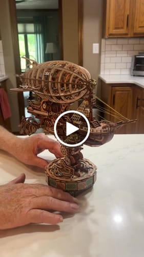 Customer video review of Vapor Trek 3D Wooden Puzzle