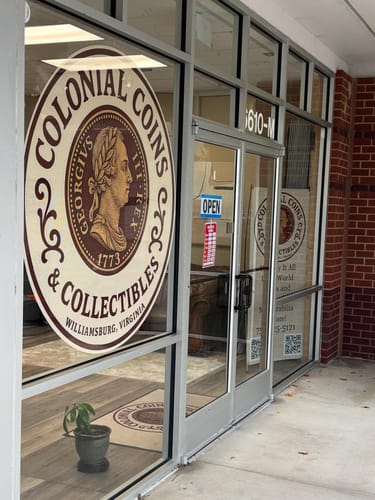 Customer photo review of Custom Vinyl View Through Window Sticker