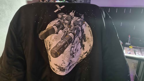 Customer photo review of Pacifist MA-1 Bomber Jacket (Slim Fit)