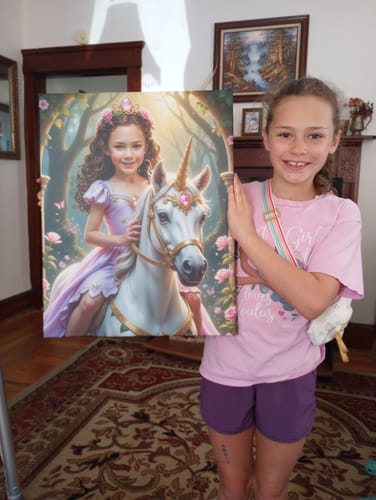 Nancy L. review of The Lavender Unicorn Princess image 1 out of 1