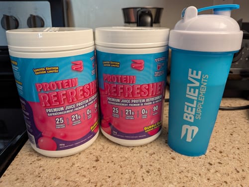 Customer photo review of Protein Refresher
