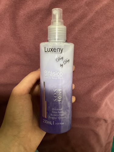Reseña con foto de un cliente sobre Spray Bifásico 10 en 1 230 ml
