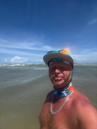 Customer photo review of Fins City Camo Balaclava face mask