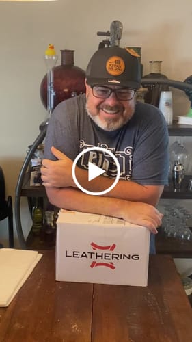 Customer video review of Premium Custom Leather Patch Hats (Wholesale)