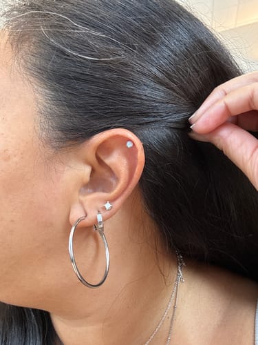 Customer photo review of Blue Opals