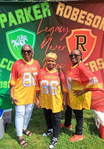 Customer photo review of Custom Red Gold Gradient Fashion Personalized Authentic Football Jersey