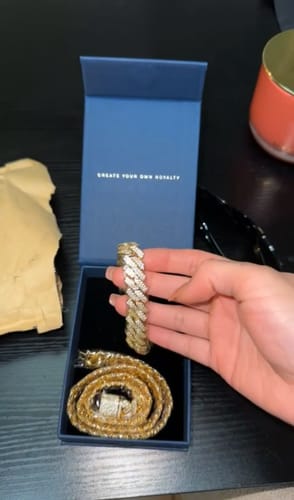 Customer photo review of Prong Link Set (Gold) 13mm