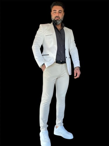 Customer photo review of Performance Pants - Beige