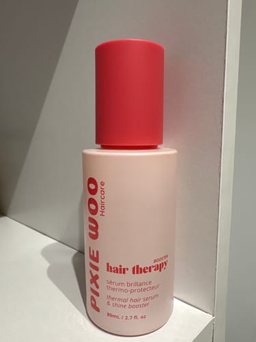 Customer photo review of Hair Booster : 3 in 1 Thermal protectant, shine and hydratation