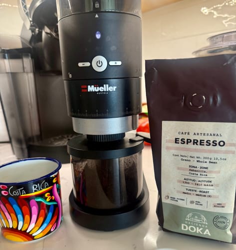Customer photo review of Café Hacienda Doka Espresso Roast