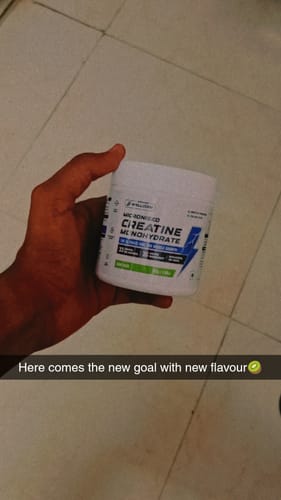 Customer photo review of Wellcore - Pure Micronised Creatine Monohydrate | Kiwi Kick (122g, 33 servings)