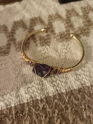 Customer photo review of Bracelet "Spirituelle" - Améthyste