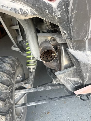 Customer photo review of RPM Muffler Baffle / Quiet Core