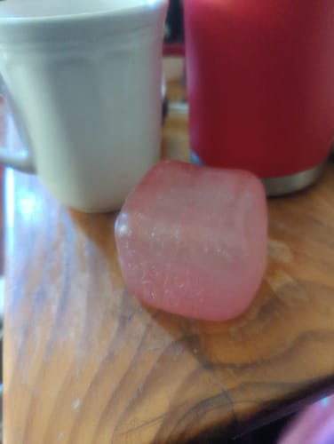 Customer photo review of Glitter & Glow Nice Cube Nee Doh