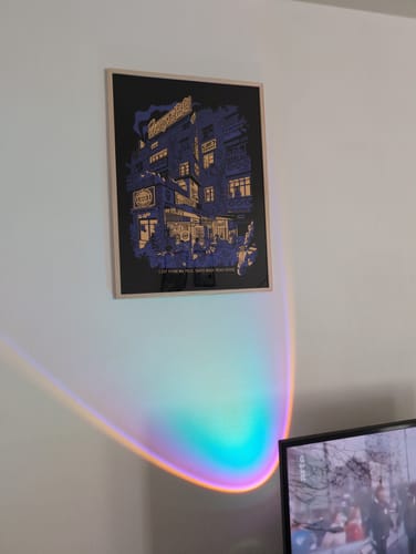 Customer photo review of MAGIC BEAU GOSSE PRINT - Night