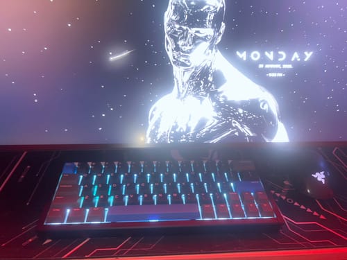 Customer photo review of IQUNIX EZ60/EZ63 Magnetic Switch Gaming HE Keyboard