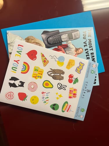 Customer photo review of The Most Random Card You've Ever Received Card