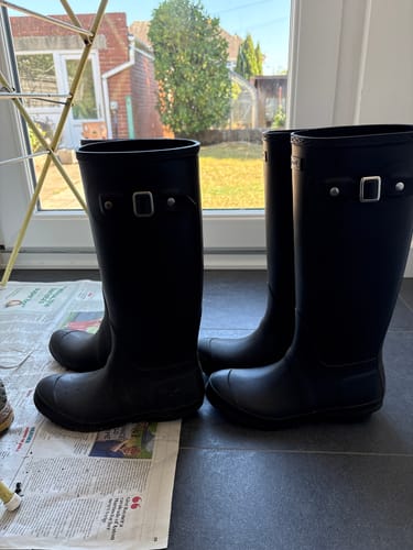 Customer photo review of Sandringham Wellingtons Black