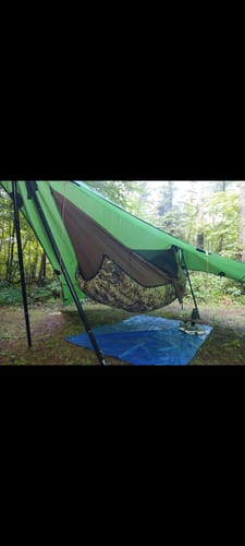 Customer photo review of Turtlebug Camper Hammock Stand