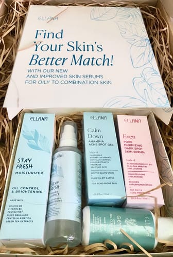 Customer photo review of Stay Fresh Moisturizer Controls Oil and Brightens