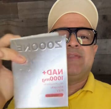 Customer photo review of Zooone NR1000-NAD+ Berry Flavor Drink Mix for Skin Aging Support, Energy, and Focus - 30 Pack