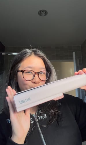 Customer photo review of Malibee 2-in-1 Sleek Air Straightener