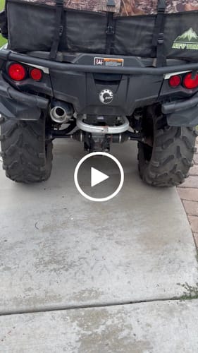 Customer video review of RPM Can-Am Outlander Sport Muffler 2013-2024 1000R/800R/650/570/500